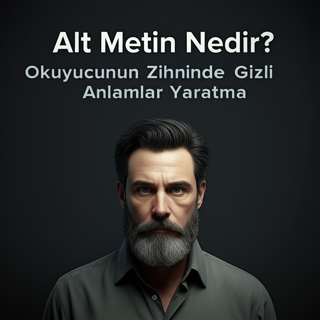 Alt Metin Nedir? Okuyucunun Zihninde Gizli Anlamlar Yaratma