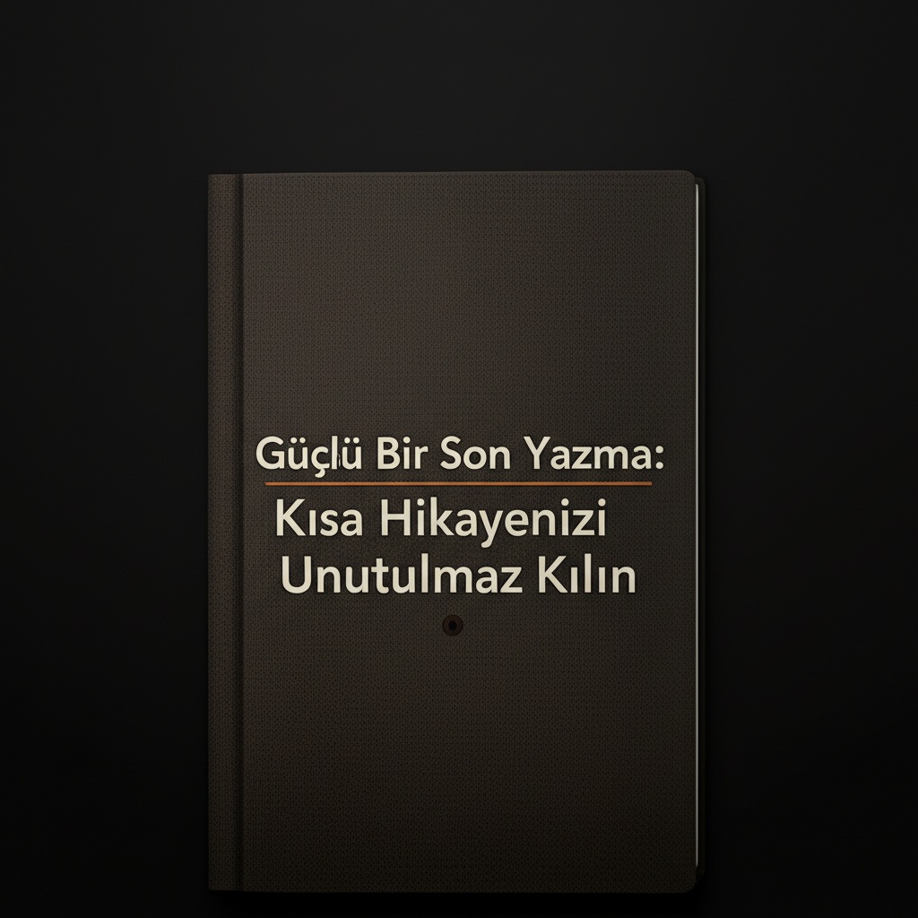 Güçlü Bir Son Yazma: Kısa Hikayenizi Unutulmaz Kılın