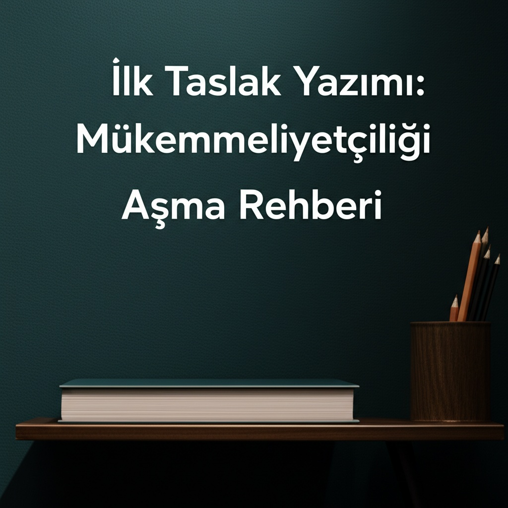 İlk Taslak Yazımı: Mükemmeliyetçiliği Aşma Rehberi