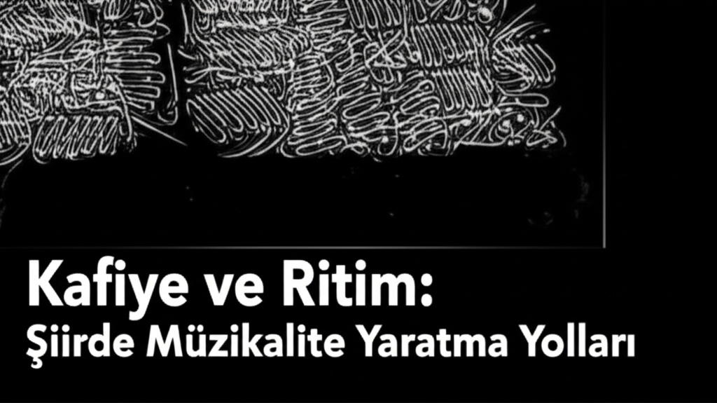Kafiye ve Ritim: Şiirde Müzikalite Yaratma Yolları