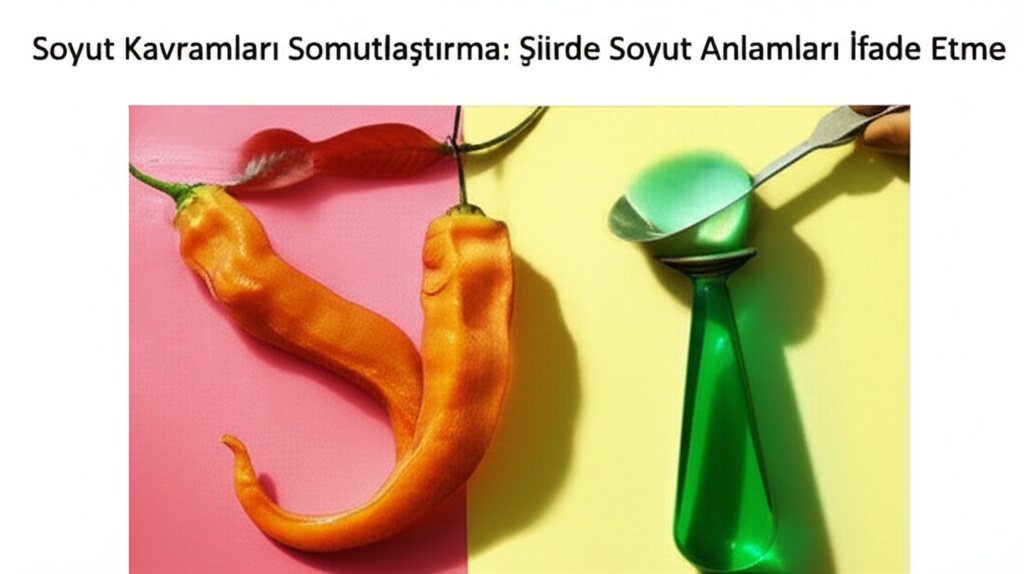 Soyut Kavramları Somutlaştırma: Şiirde Soyut Anlamları İfade Etme